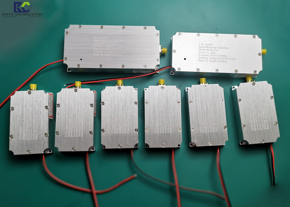 博创时空 BCSK-SJG30型 850M-965MHz 30W射频功放模块 | 适用于GSM/CDMA/2G手机信号屏蔽与无人机反制系统