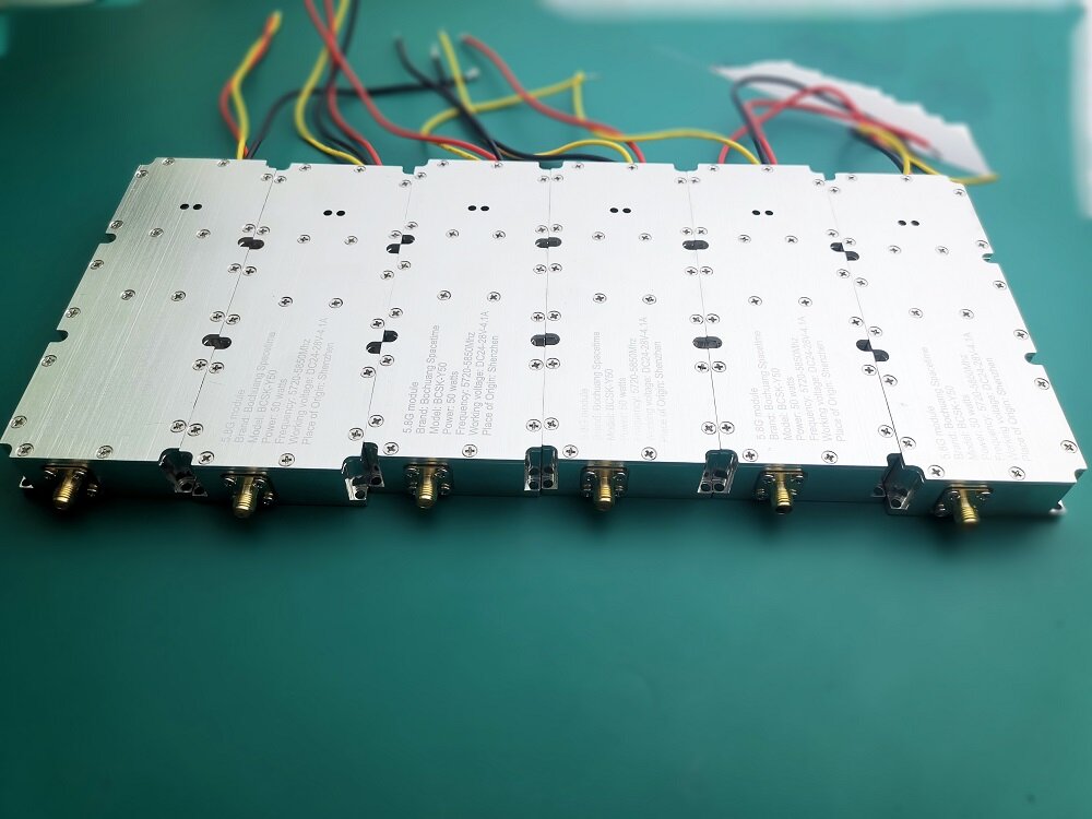 Bocreate Space-Time BSKS-Y50 5.8G Wireless Transmission Power Amplifier Module 5720-5850MHz 50W Industrial High-Power Wholesale