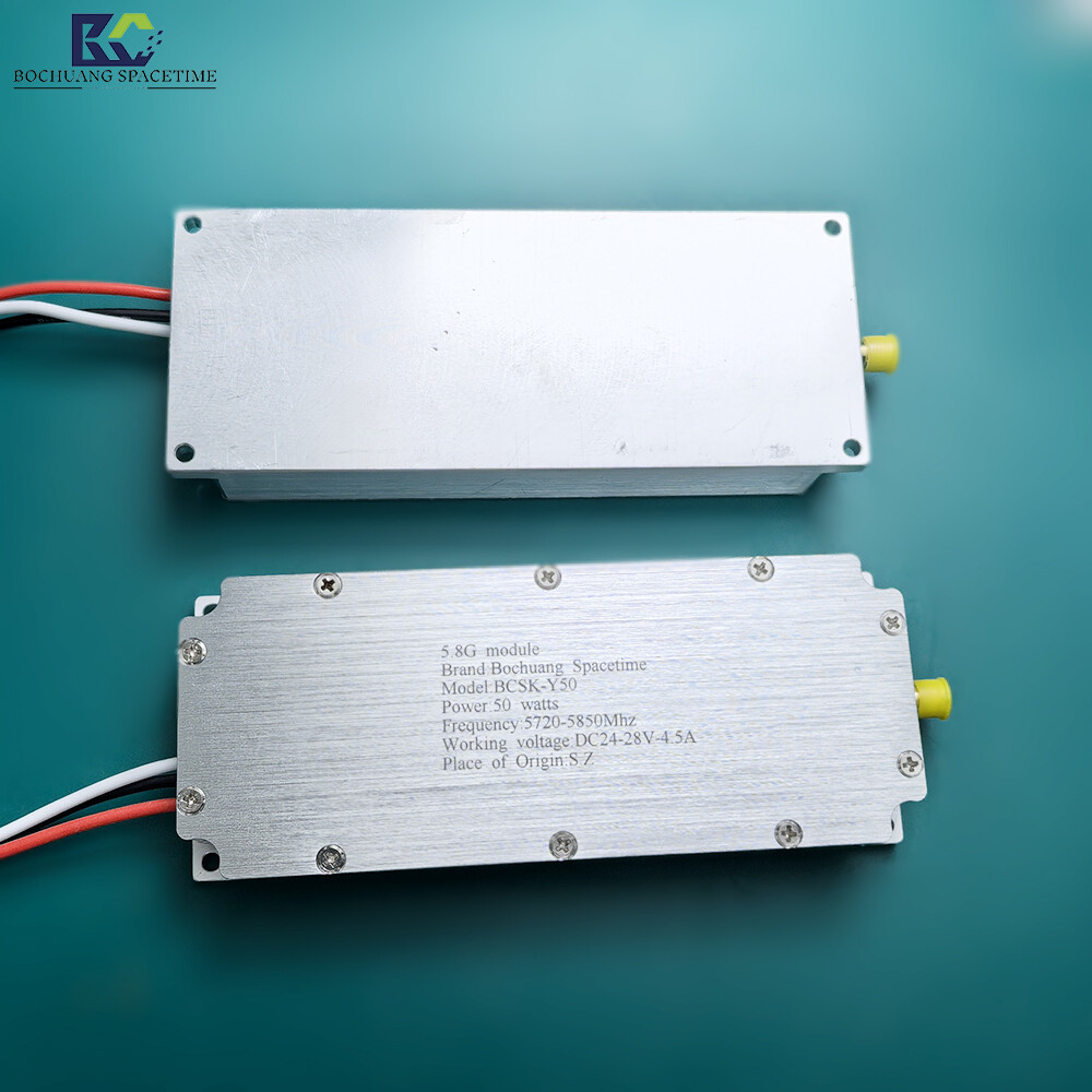 Bocreate Timespace BSKS-Y50 Type 5.8G Imported RF Power Amplifier Module 5720-5850MHz 50W High-Power Industrial Grade Bulk Wholesale