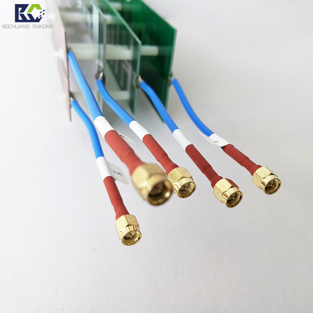 Bochuang Space-Time BSK-ZH05 5-Band PCB Directional Antenna | 1.2G + 1.5G + 2.4G + 5.2G + 5.8G High-Gain SMA Connector for Drone Countermeasures, Signal Jamming, and Communication Enhancement