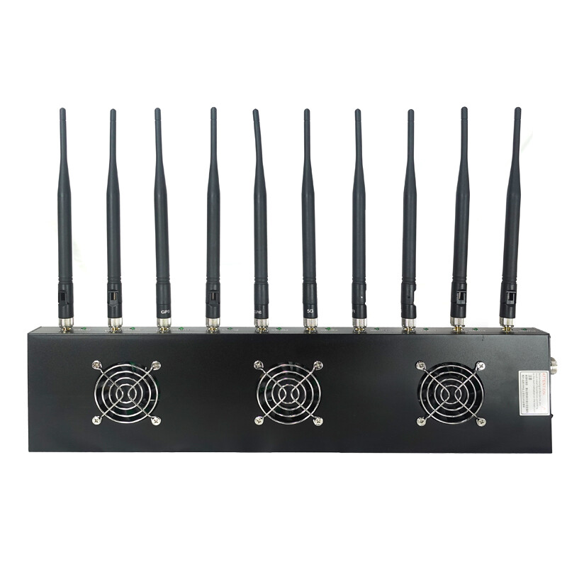 博创时空BCSK-101A-10 10路5G手机信号屏蔽器 | 2G/3G/4G/5G/WiFi全频段阻断 大功率监狱专用屏蔽仪