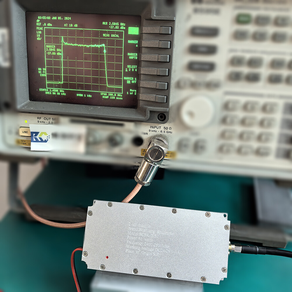 Bochuang Shikong BSK-W50 2.4G Active RF Power Amplifier Module 50W High Power 2400-2500MHz Anti-Drone Special Industrial RF Amplifier