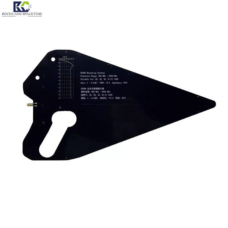 BCSK-PCBTX6G:用于无人机信号搜索监测、EMC测试和无线通信的高性能6GHz PCB定向天线