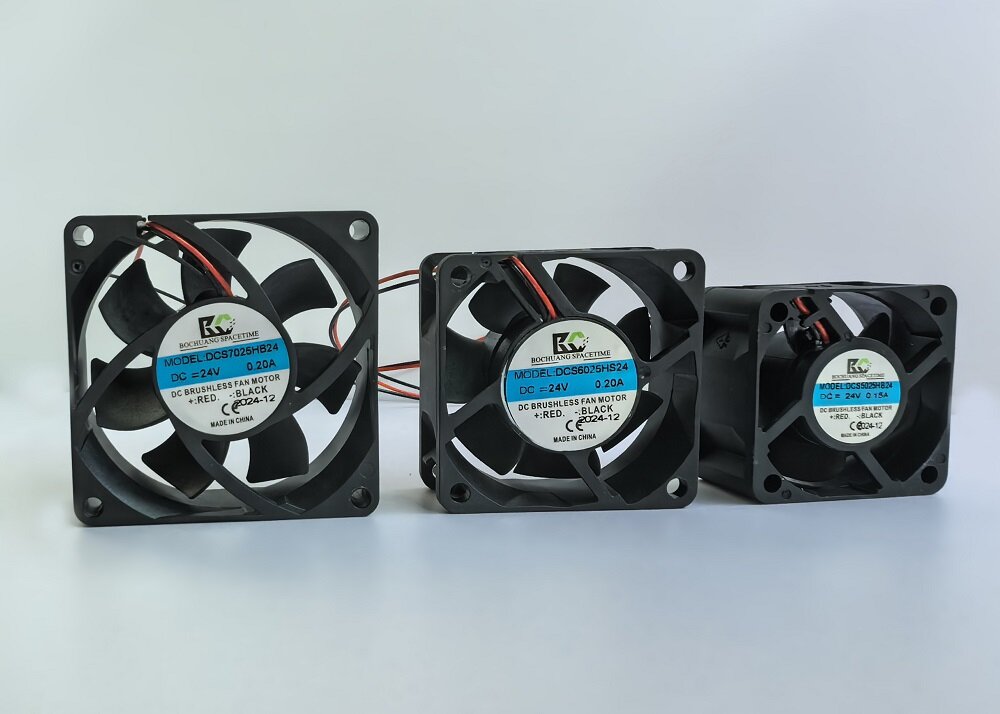 Industrial-Grade Waterproof, High-Temperature Resistant Cooling Fan | DC24V 0.2A 40*40mm High-Airflow Silent Axial Fan (Ideal for Drone Countermeasures / Variable Frequency Drives / Server Cooling)