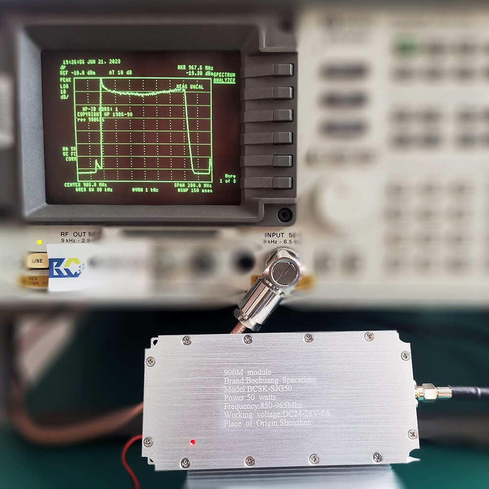 Bochuang Shikong BCSK-SJG50 Type 900MHz 50W RF Power Amplifier Module | For GSM Signal Jamming and Drone Countermeasure Gun Systems