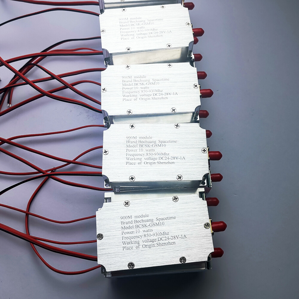 BCSK-GSM10 900M Wireless Transmission Power Amplifier Module 850-930MHz, 10W GSM Band RF Power Amplifier, Industrial Grade DC24V, Direct from Shenzhen Factory