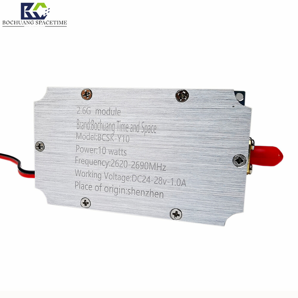 BCSK-SJ4G10型 2.6G/2.5G/3G/4G多频段功率放大模块 10W射频放大器 手机反制专用功放板