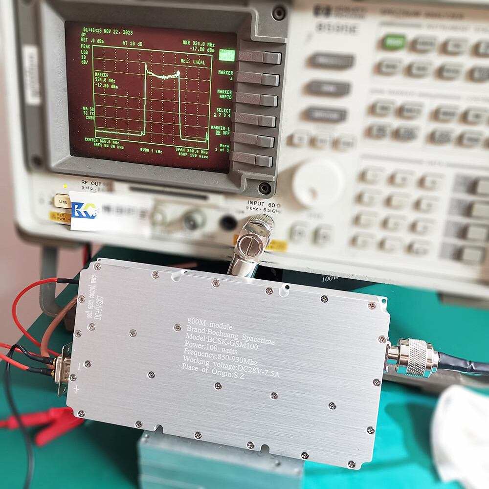 900Mhz Bandwidth Frequency Amplifier 100W Transceiver Module, Direct from BCSK-GSM100 Supplier 850-930MHz RF Power Amplifier