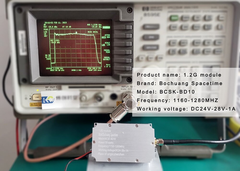 博创时空 BCSK-BD10型 1.2GHz 10W射频功放模块 | 适用于无人机反制与FPV信号压制系统