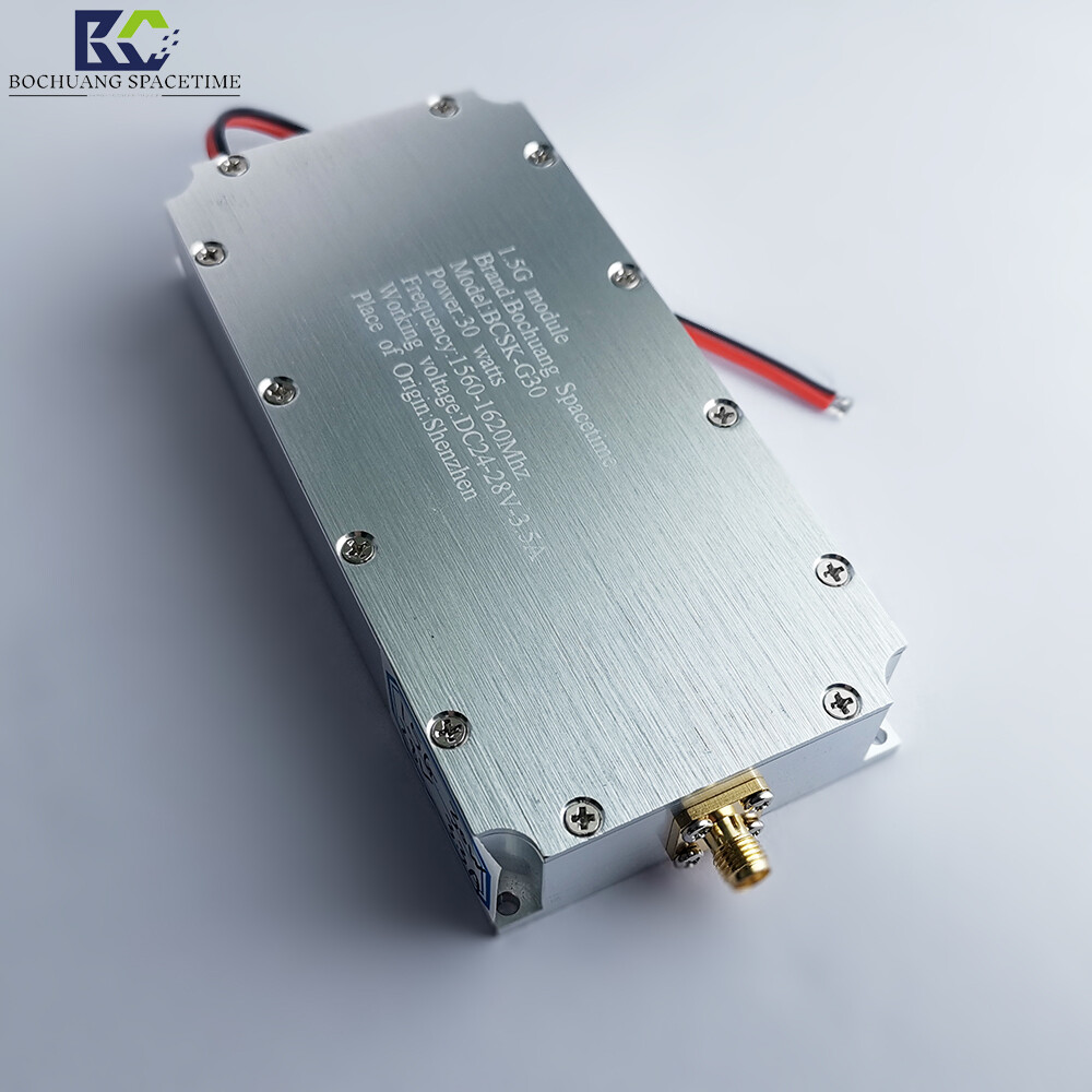 博创时空 BCSK-G30型 1.5GHz 30W射频功率放大模块 | 无人机反制与GPS信号压制核心组件