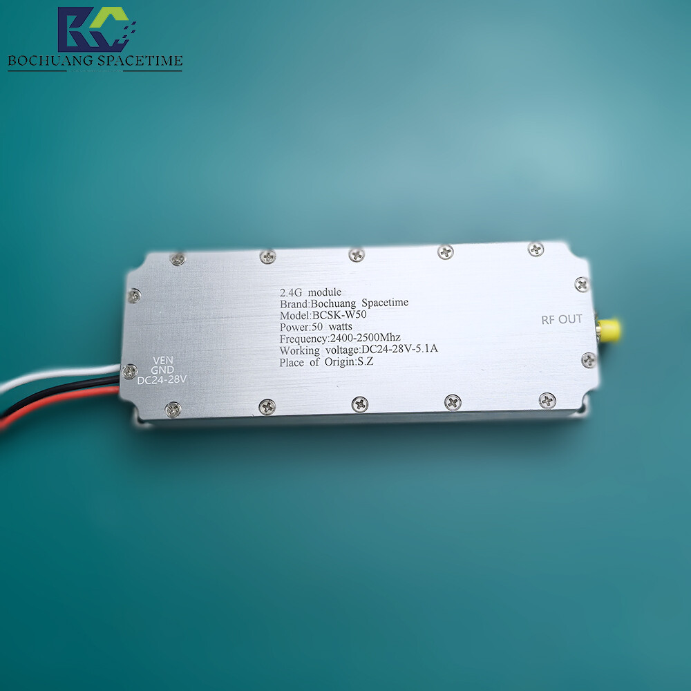BCSK-W50 RF Power Amplifier 2400MHz–2500MHz, 50W Bandwidth Frequency Amplification
