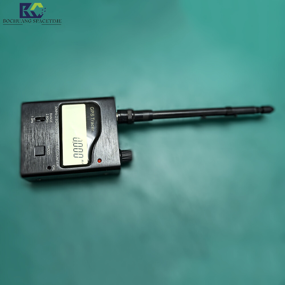 Bochuang Space-Time Handheld Frequency Detector GPS Tracer RF Signal Detector 30MHz-3GHz Full-Band Wireless Signal Scanner Anti-Surveillance Locator