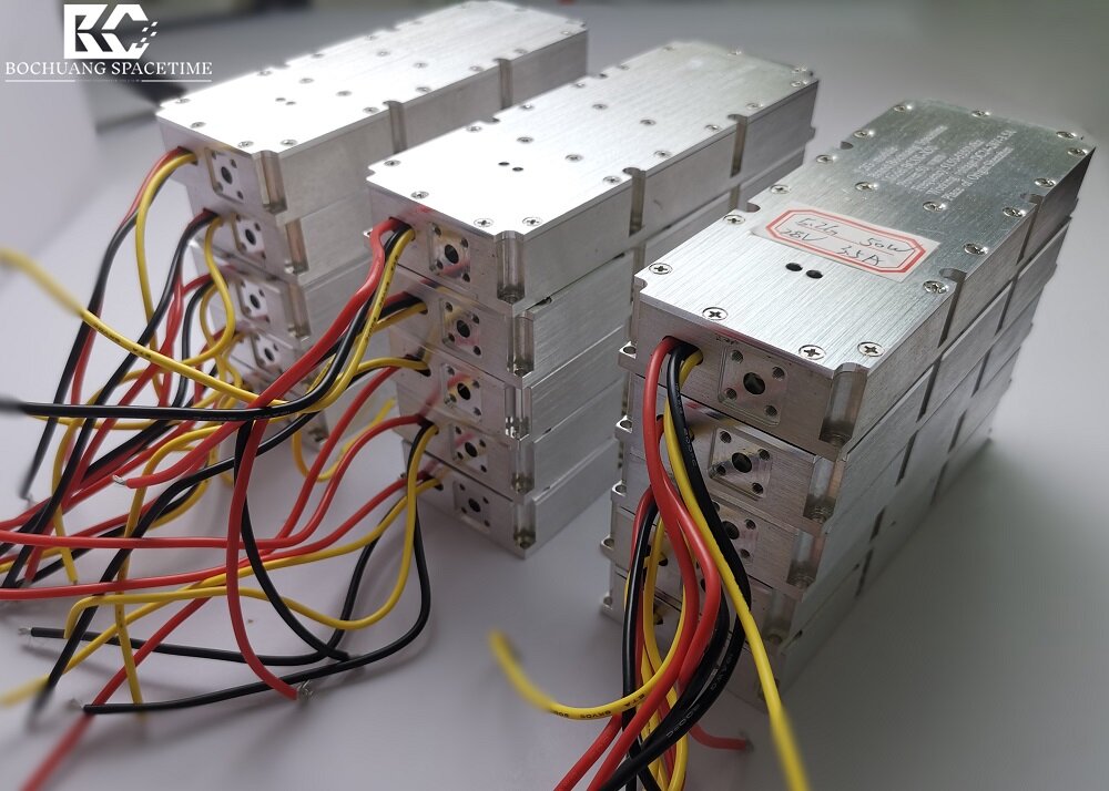 博创时空BCSK-X50 5.2G射频功放模块 50W大功率 5150-5350MHz 无人机反制专用 GAN芯片工业级放大器带环形器保护