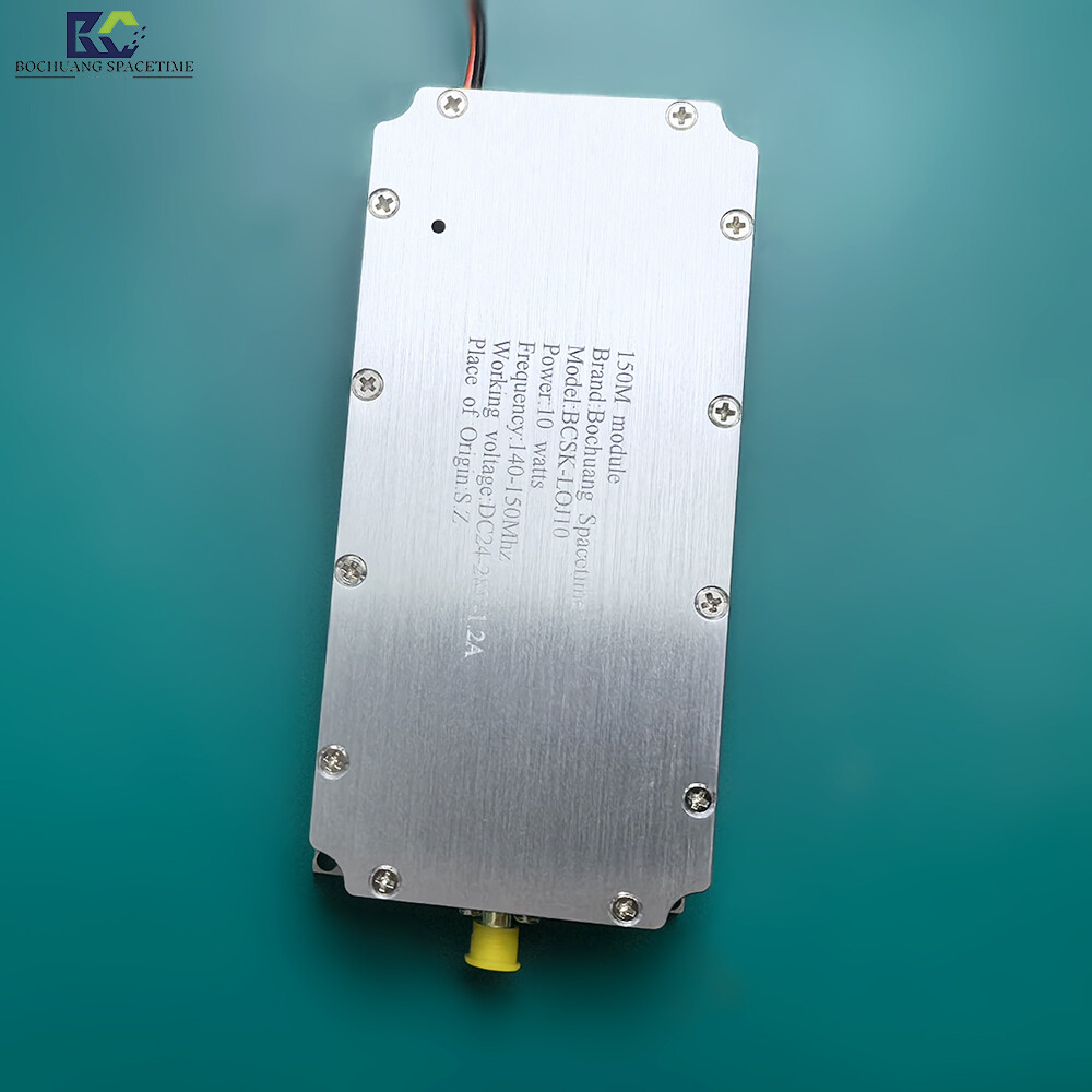 Bocreate BSKS-LOJ10 Broadband RF Power Amplifier Module 140-150MHz 10W Industrial VHF Signal Booster, Direct from Shenzhen Manufacturer