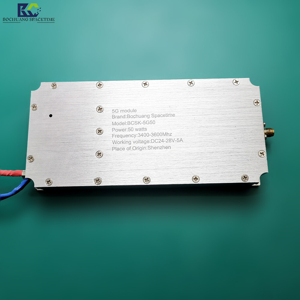 Bochuang Space-Time BSK-SJ5G50 5G RF Power Amplifier Module 3400-3600MHz, 50W High-Power Industrial-Grade Bulk Wholesale