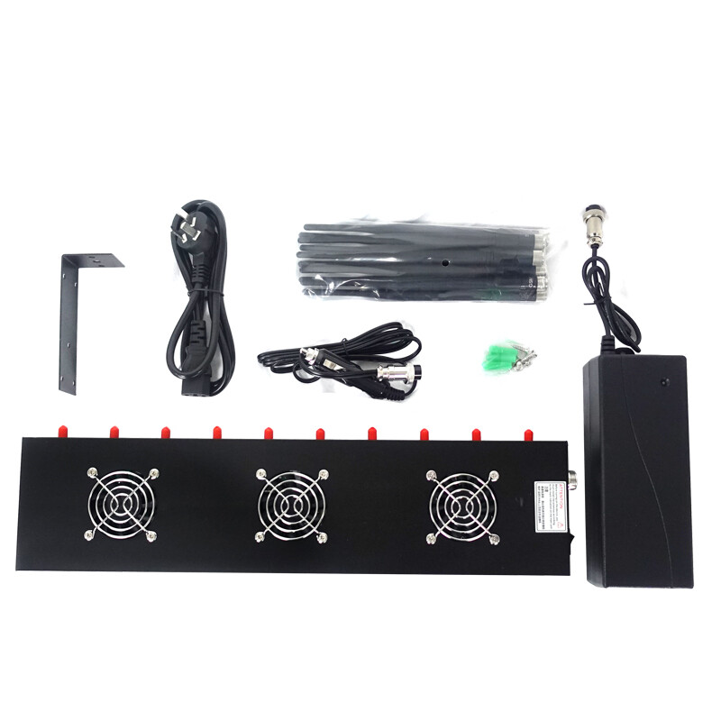 博创时空BCSK-101A-10 10路5G手机信号屏蔽器 | 2G/3G/4G/5G/WiFi全频段阻断 大功率监狱专用屏蔽仪