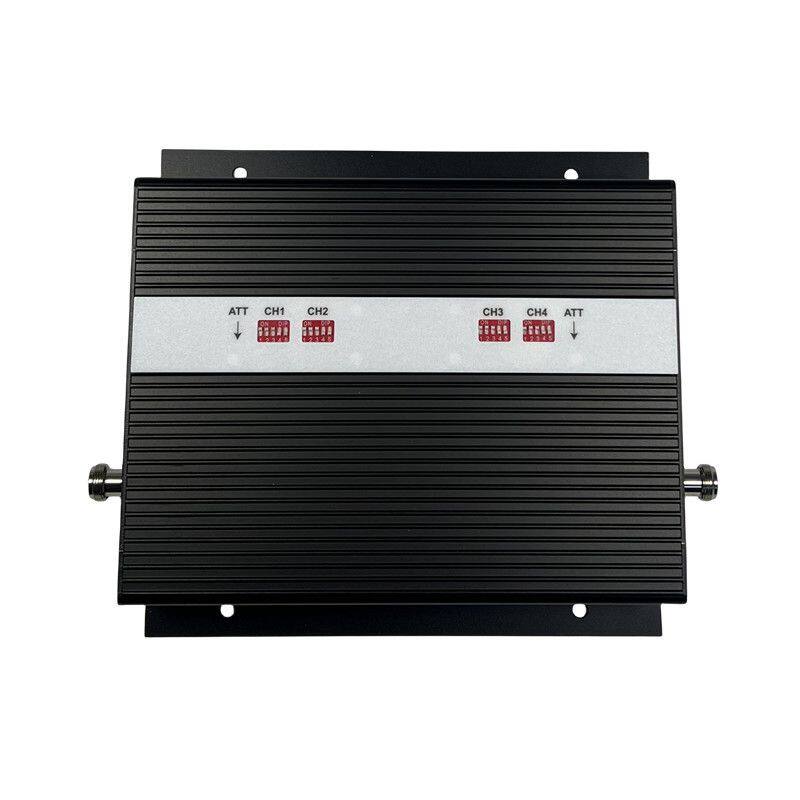 四频手机信号放大器 | 800-900-1800-2100MHz 全频段增强 带LCD屏 适用于地下室/山区/大型建筑 博创时空