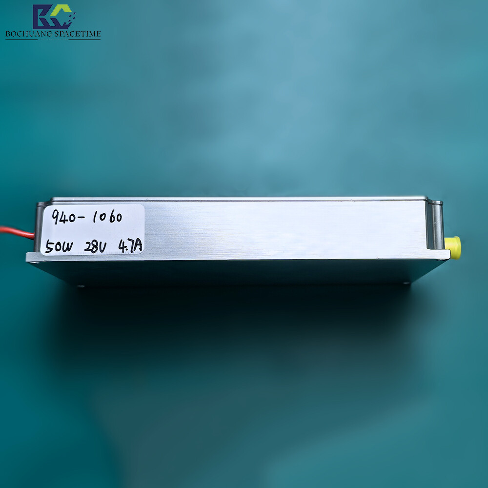 Bochuang Space-Time BSKS-SJ1G50 1000M Microwave Power Amplifier Module 940-1060MHz Model 50W GSM/3GBand RF Power Amplifier, Industrial-Grade DC24V-28V Power Supply, Direct from Shenzhen Manufacturer