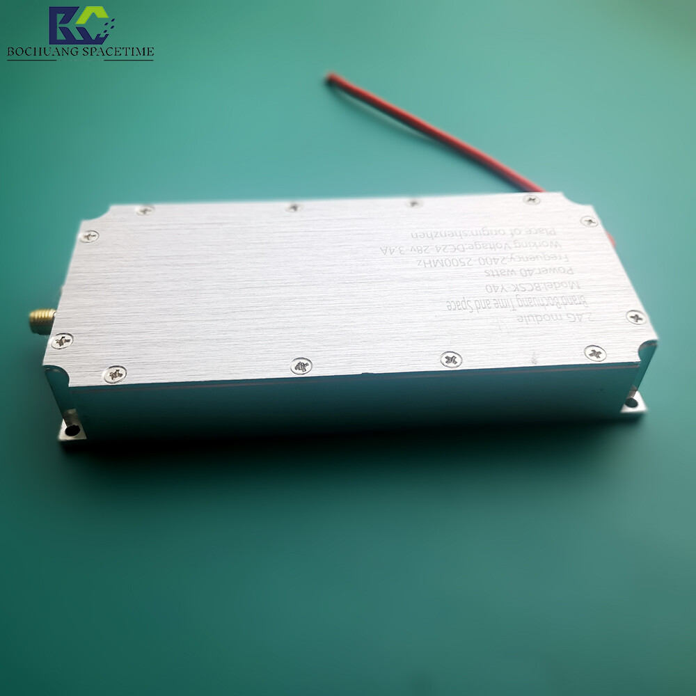 博创时空 BCSK-W40型 40W 2.4GHz 宽带射频功率放大模块 | 无人机反制与WiFi信号干扰专用功放