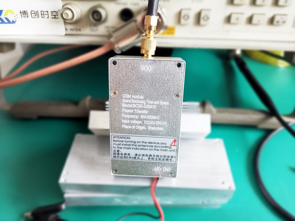 BCSK-GSM10 900M Wireless Transmission Power Amplifier Module 850-930MHz, 10W GSM Band RF Power Amplifier, Industrial Grade DC24V, Direct from Shenzhen Factory
