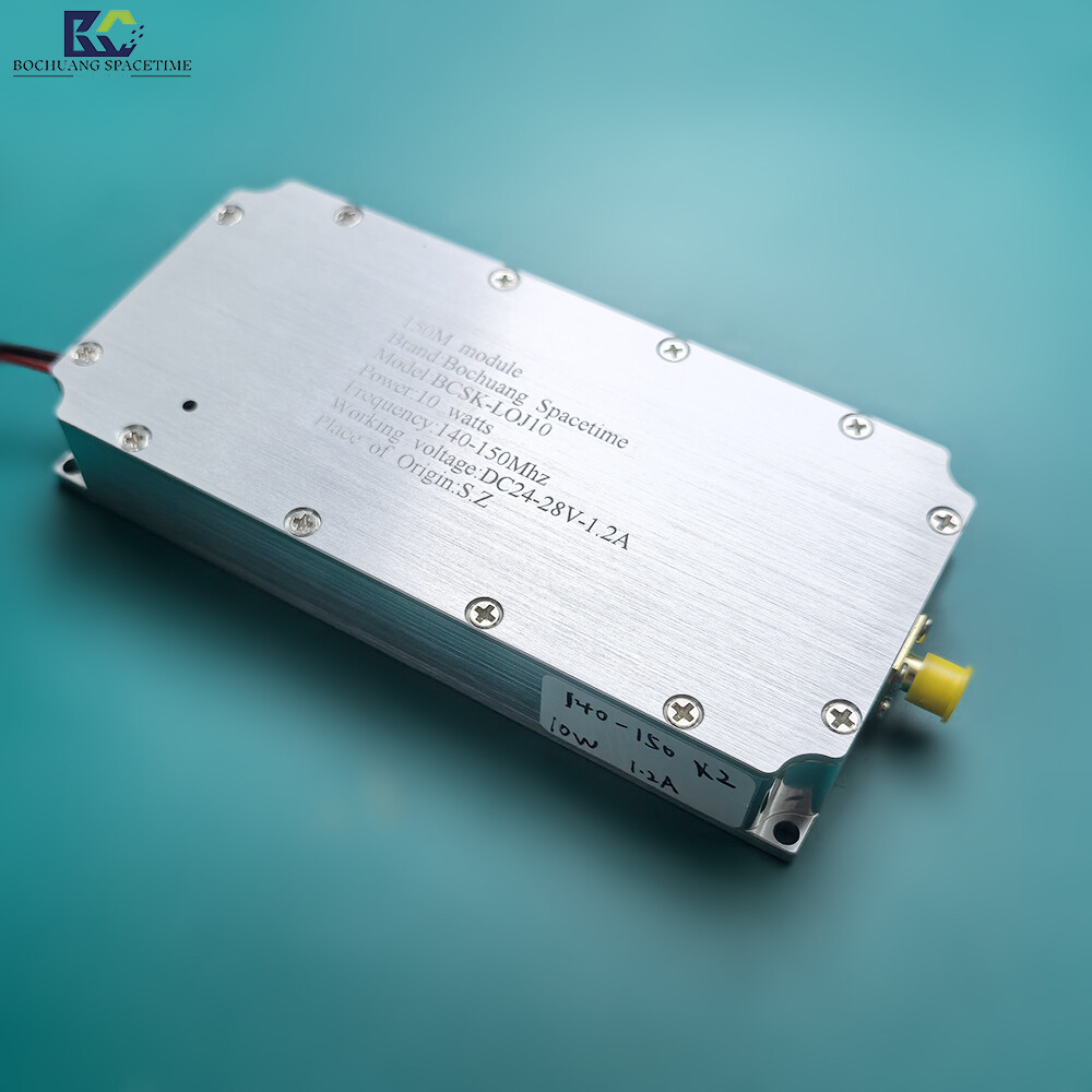 Bocreate BSKS-LOJ10 Broadband RF Power Amplifier Module 140-150MHz 10W Industrial VHF Signal Booster, Direct from Shenzhen Manufacturer