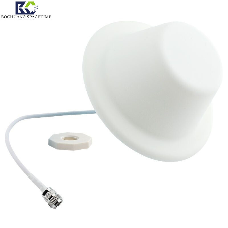 博创时空BCSK-MGTTX3700 5G室内全向吸顶天线 | 800-3700MHz宽频 蘑菇头设计 适用于手机信号放大器/WiFi覆盖/分布式天线系统