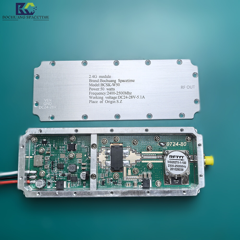BCSK-W50 RF Power Amplifier 2400MHz–2500MHz, 50W Bandwidth Frequency Amplification