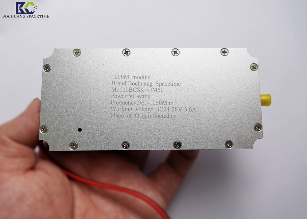BCSK-SJM50型 连续波射频功率放大模块 965-1050MHz 50W高增益功放板带环形器