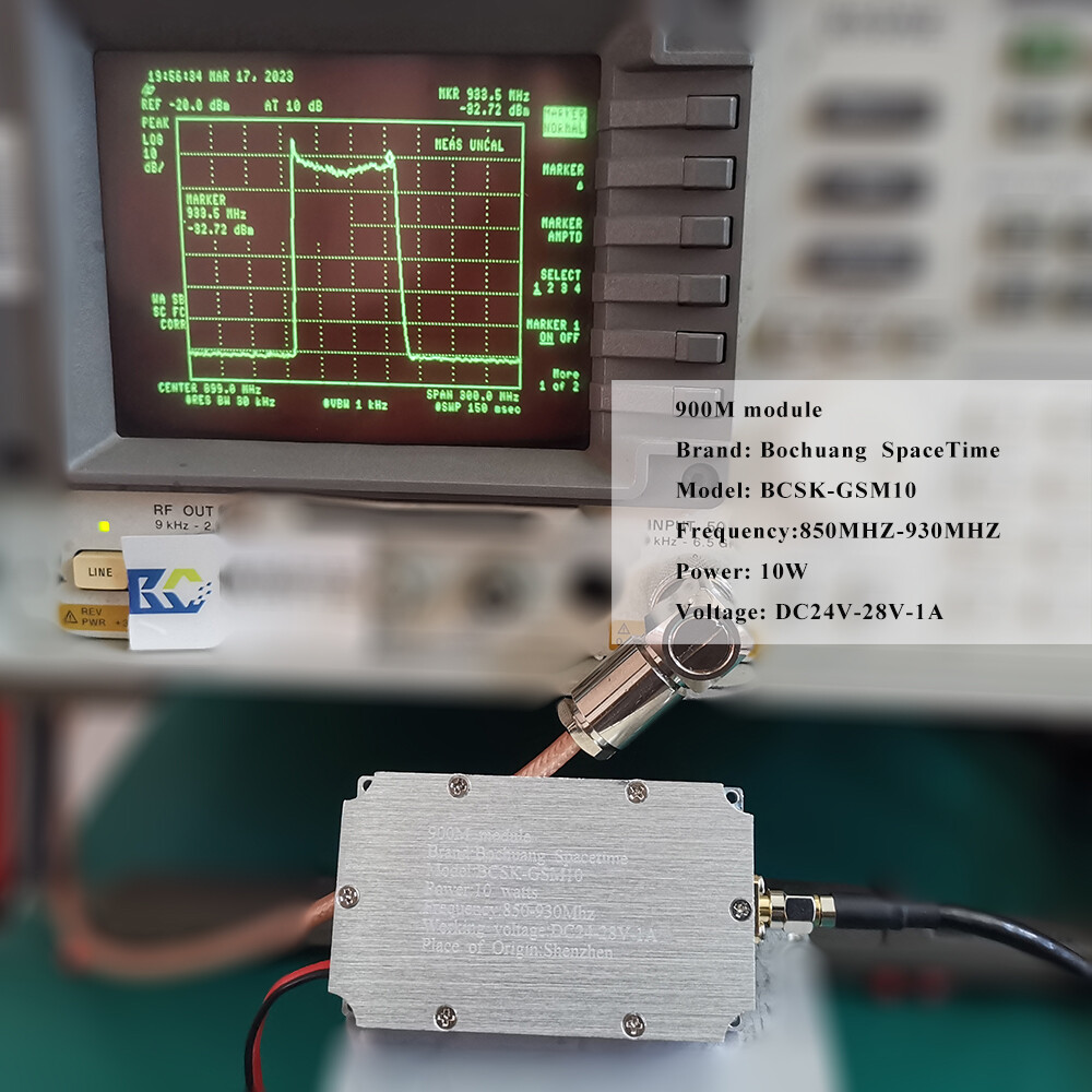 BCSK-GSM10 900MHz 1W RF Power Amplifier Module by Bochuang Space-Time | For GSM/CDMA Signal Jamming and Drone Countermeasure Systems