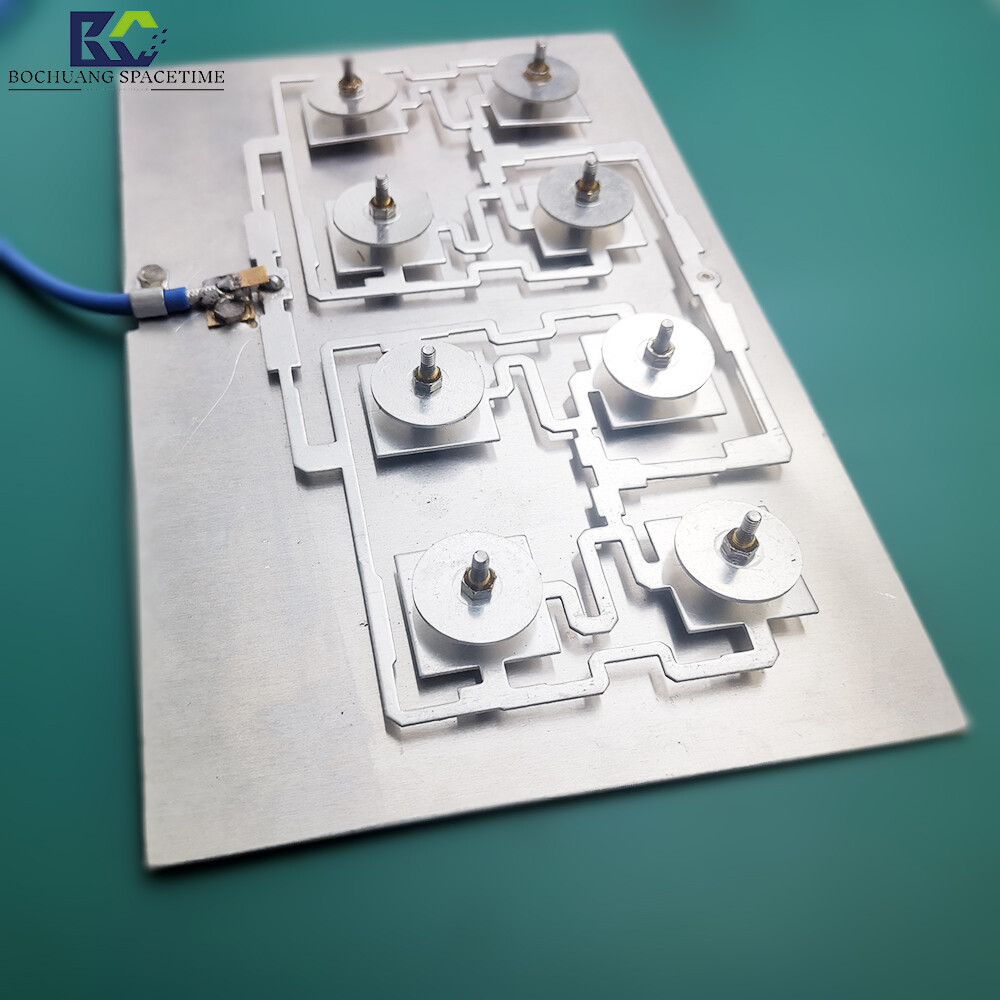 Bochuang Space-Time BSK-PBTX5200 5.8GHz Aluminum Alloy Flat Panel Directional Antenna | 18dBi High Gain, 10W-100W High Power, SMA Connector. Ideal for Drone Jamming, Wireless Bridges, and FPV Signal Boosting