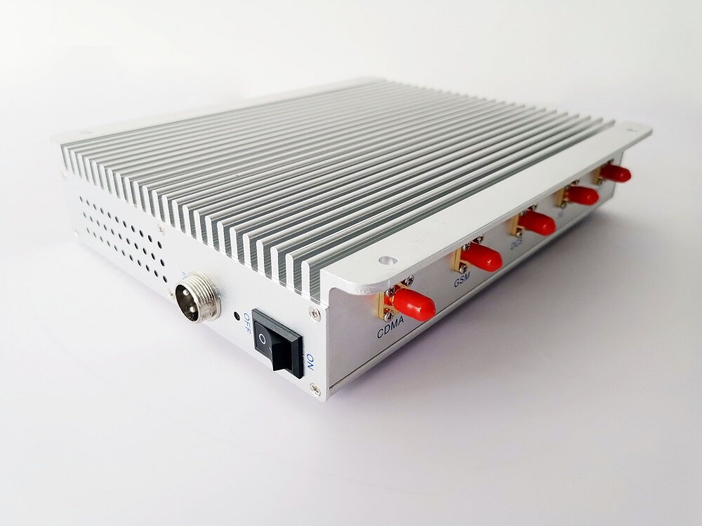 Bocuang Space-Time BSKS-101B-10 10-Channel 5G Cell Phone Signal Jammer | 2G/3G/4G/5G/WiFi Full-Band Blocking, High-Power Jammer for Prison Cells