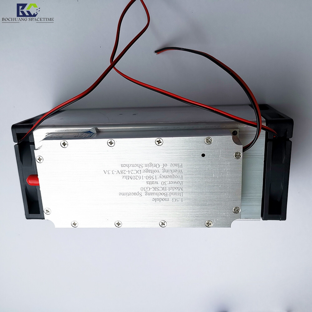 BCSK-SRQ150 Sawtooth Heat Sink for BCSK Power Amplifier Module, 70×70×150mm Aluminum Alloy Air-Cooled Heatsink for Drone Countermeasure PA Systems