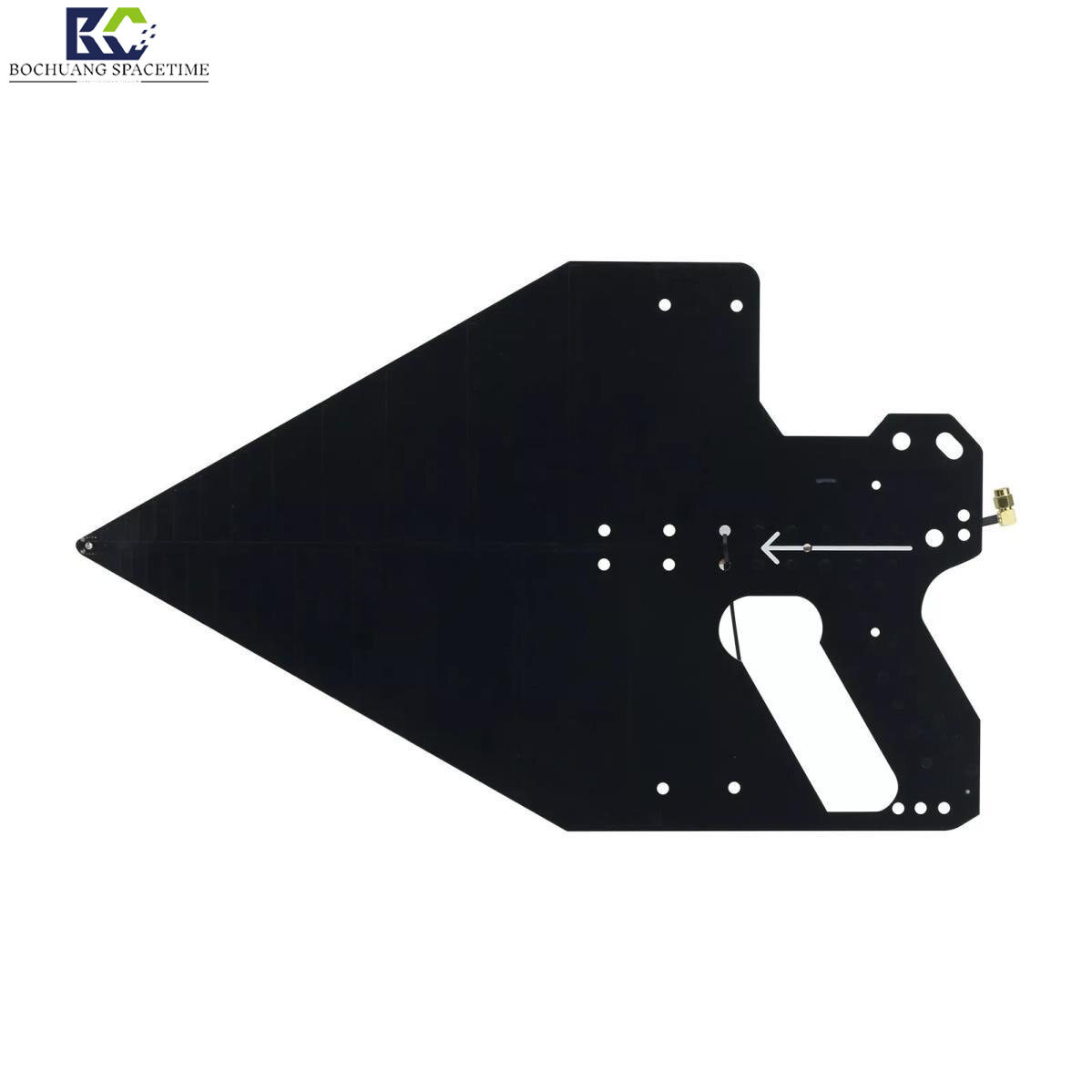 BCSK-PCBTX6G:用于无人机信号搜索监测、EMC测试和无线通信的高性能6GHz PCB定向天线