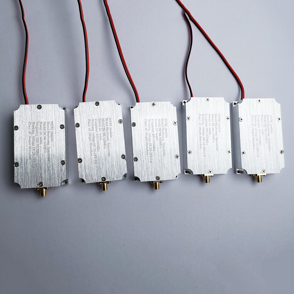 BCSK-GSM10 900M Wireless Transmission Power Amplifier Module 850-930MHz, 10W GSM Band RF Power Amplifier, Industrial Grade DC24V, Direct from Shenzhen Factory