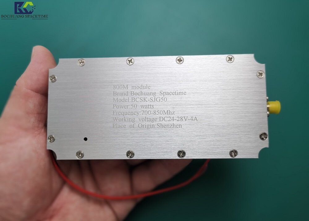 BCSK-SJG50型 无线功率放大模块 50W足功率GAN功放 700-850MHz频段 带隔离器工业级射频前端