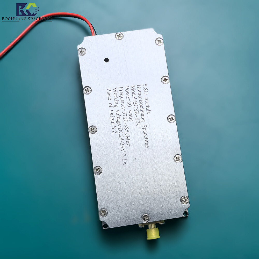 BCSK-Y30 Model 5.8GHz Linear Power Amplifier Module 30W 5720-5850MHz Industrial-Grade Drone Countermeasure Amplifier