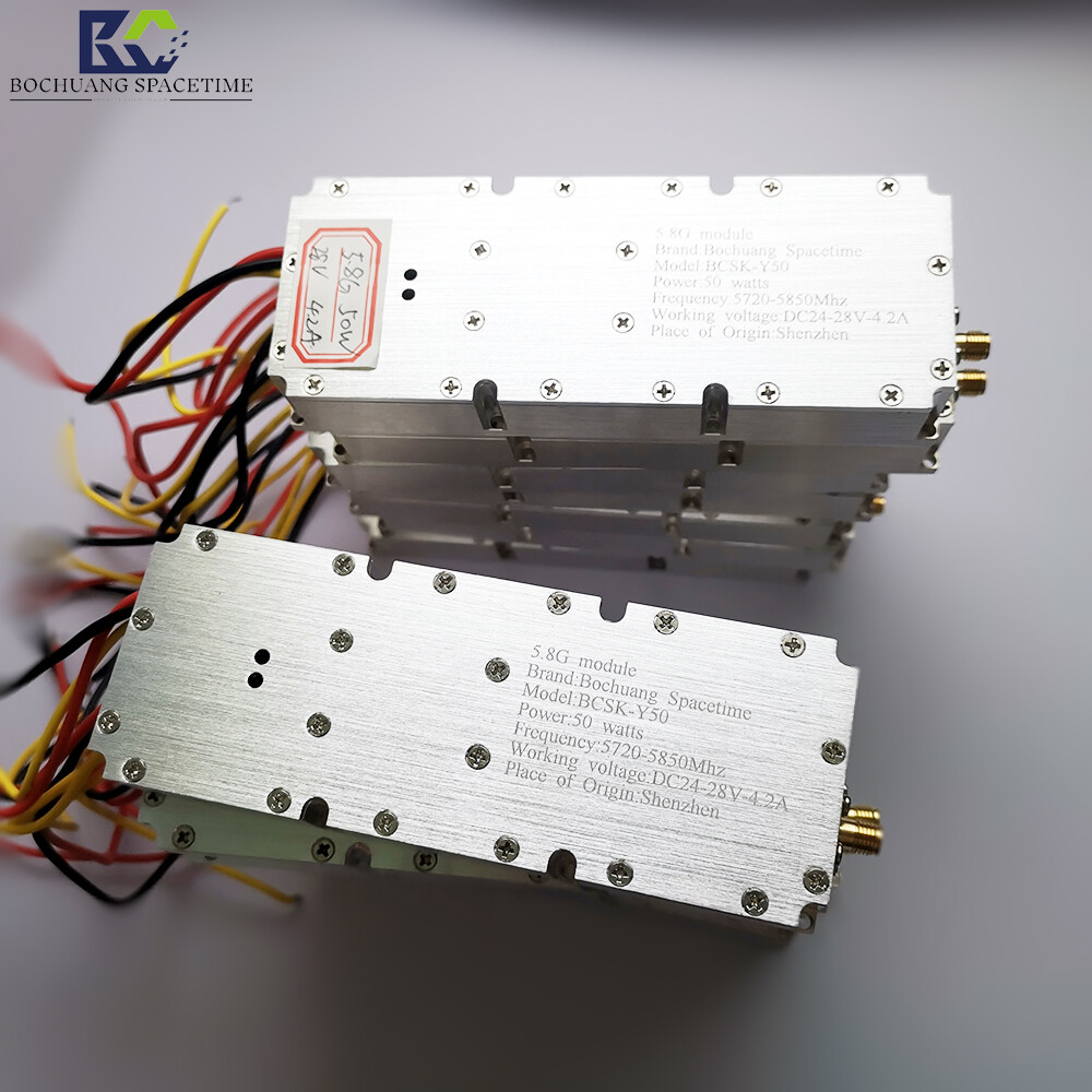 Bocreate Space-Time BSKS-Y50 5.8G Wireless Transmission Power Amplifier Module 5720-5850MHz 50W Industrial High-Power Wholesale