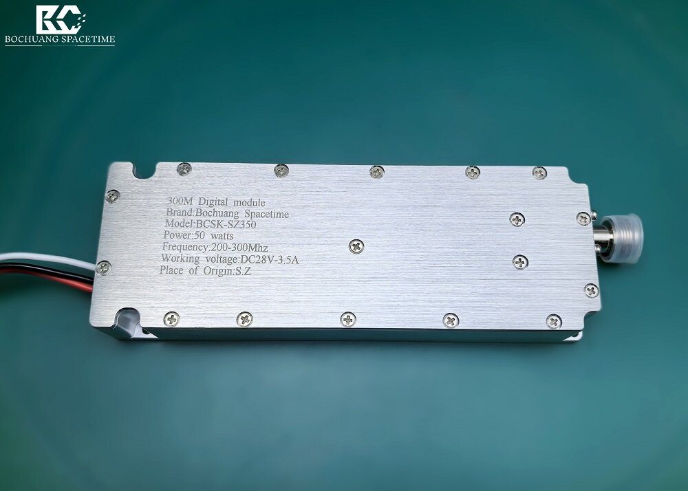 BCSK-SZ350型 50瓦LDMOS数字功放模块 200-300MHz 带环形器工业级射频功率放大器