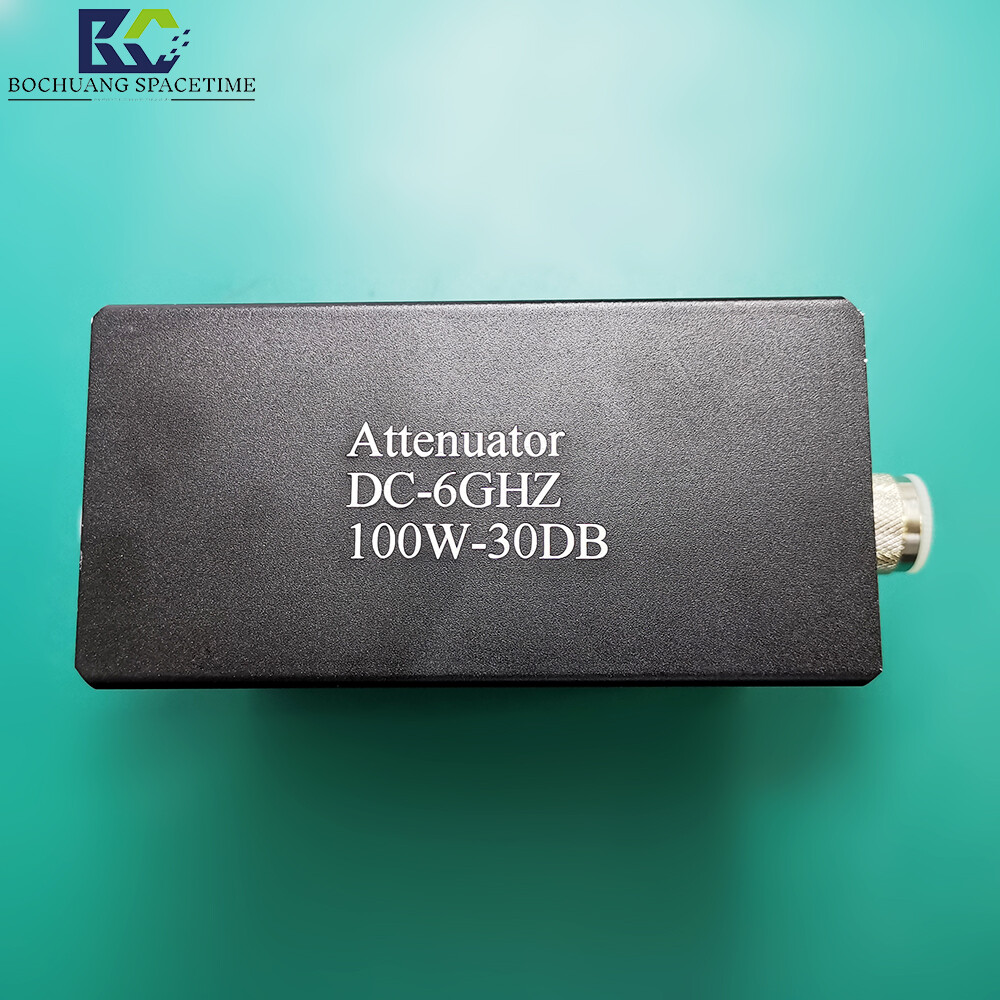 N型公头固定射频衰减器 | 50Ω DC-6GHz 30dB 100W 适用于基站/雷达/频谱分析仪 博创时空BCSK-SJQ100