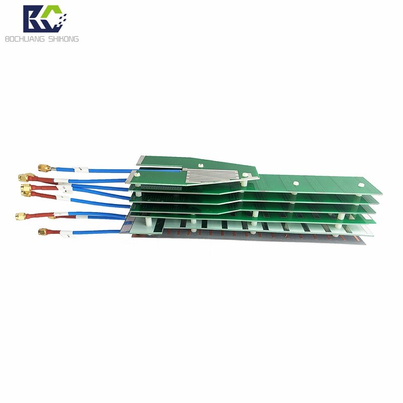 Bochuang Shikong BSK-ZH08 8-Band PCB Directional Antenna | 433M+868M+900M+1.2G+1.5G+2.4G+5.2G+5.8G High-Gain SMA Interface for Drone Jammers, Signal Jamming, and Communication Enhancement