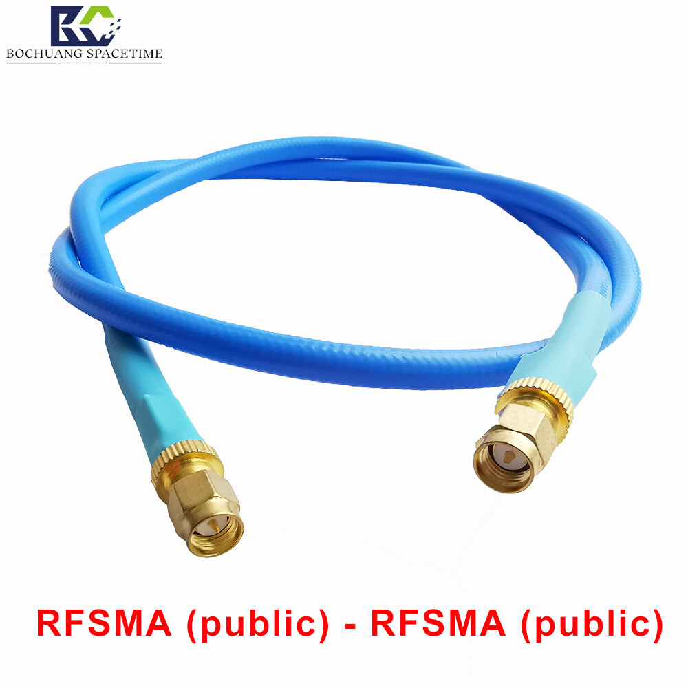 SMA Male-to-Male Semi-Rigid RF Cable | 50Ω DC-18GHz for RG402/RG405/50-3/50-7 Cables – For Drones, Test Equipment, and Base Stations