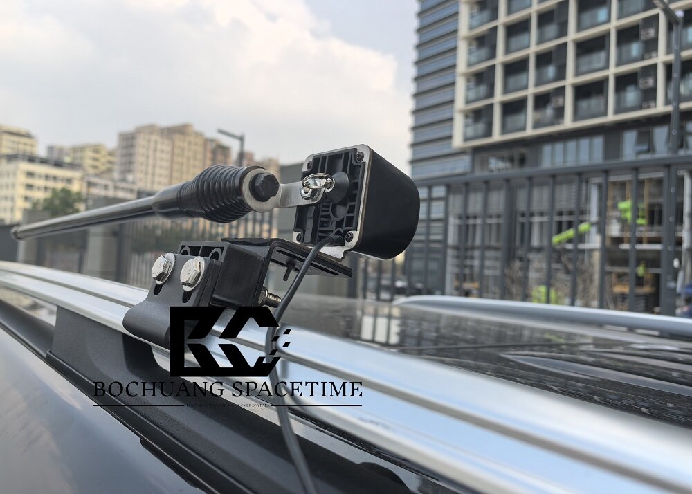 博创时空 BCSK-CZTXFDQ SUV车载遥控液压放倒器 12V-24V通用型天线折叠装置 支持4.5米长线遥控操作
