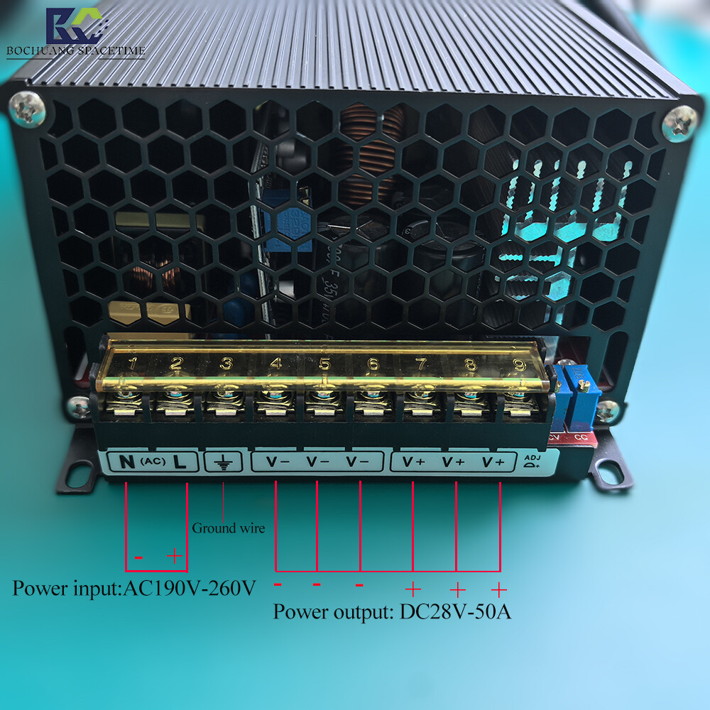 Bocreate Space-Time BCSK-DY70A 2000W AC-DC Converter 28V/70A Industrial Switching Power Supply | High-Power Module for UAV Countermeasures and RF Power Amplifiers