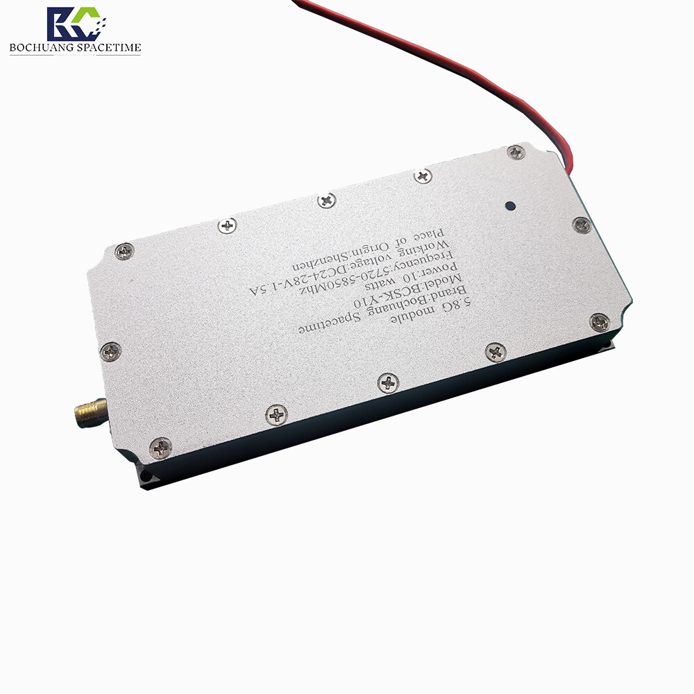 BCSK-Y10 Type 5.8Ghz RF Power Amplifier Module, 10W, 5720-5850MHz, Industrial Grade Drone Defense and Interdiction Unit