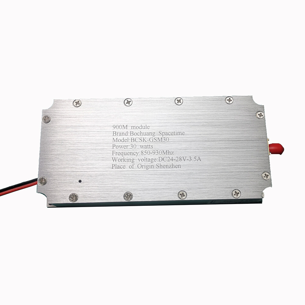 博创时空 BCSK-GSM30型 900MHz 30W 射频功率放大模块 | GSM手机信号屏蔽器与无人机反制专用组件