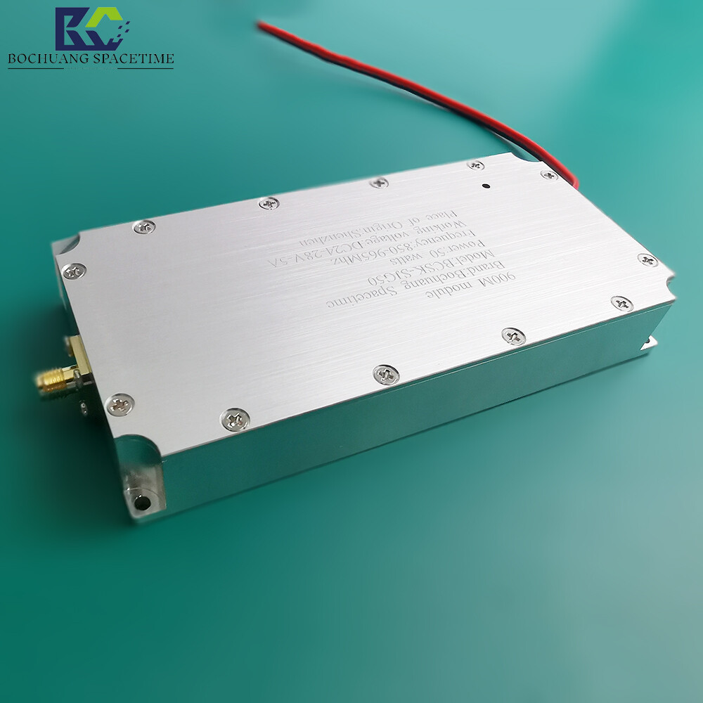 博创时空 BCSK-SJG50 型900MHz 50W射频功放模块 | 适用于GSM信号屏蔽与无人机反制枪系统
