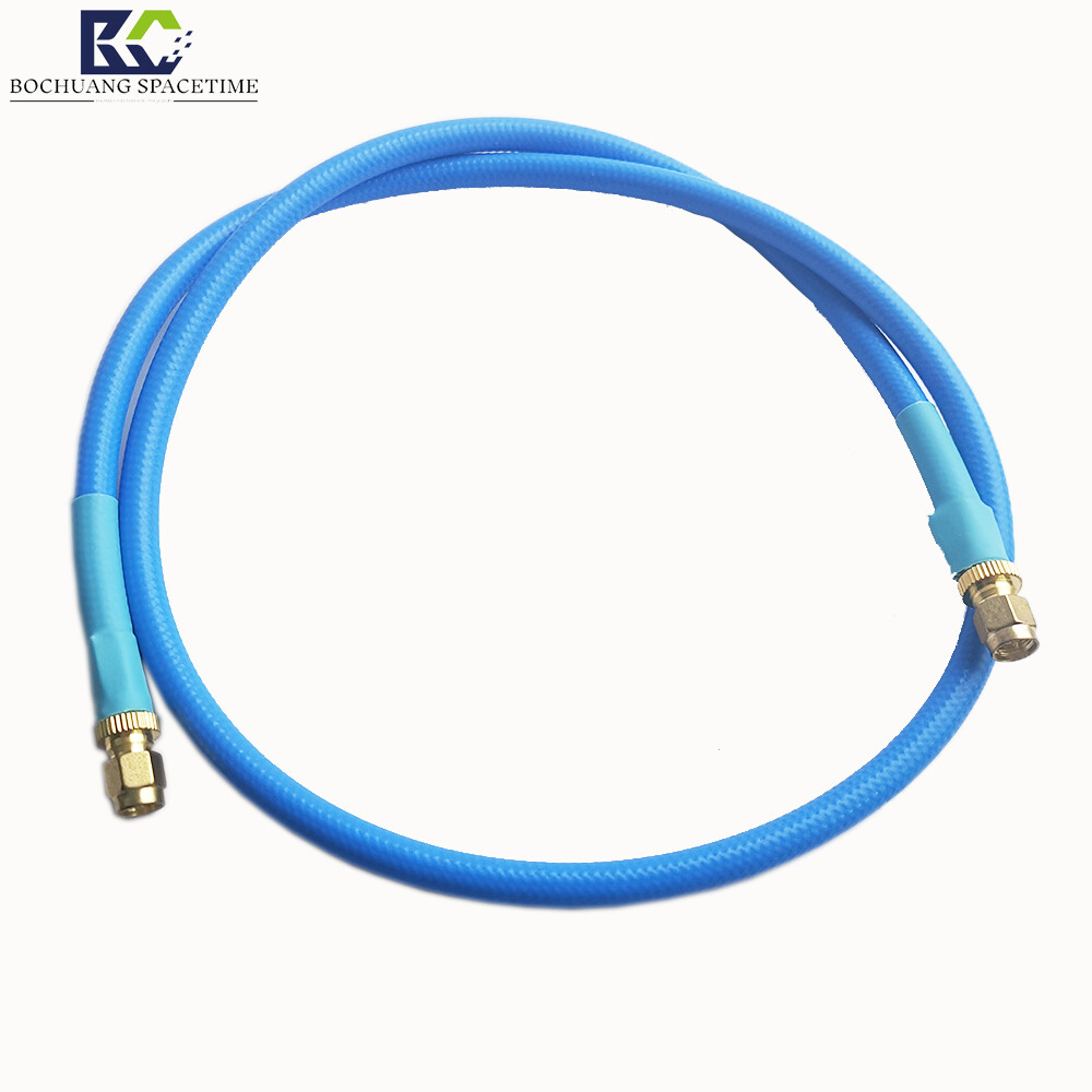 SMA Male-to-Male Semi-Rigid RF Cable | 50Ω DC-18GHz for RG402/RG405/50-3/50-7 Cables – For Drones, Test Equipment, and Base Stations