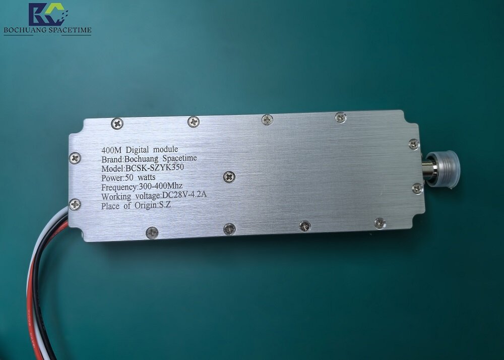 BCSK-SZYK350型 LDMOS功率模组数字模块 300-400MHz 50W工业级射频放大器
