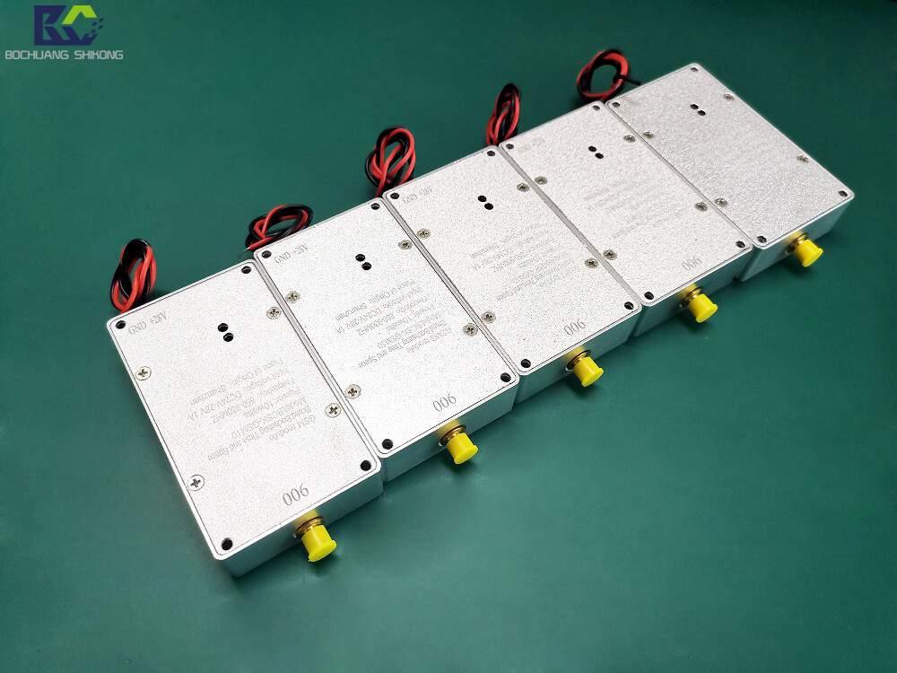 BCSK-GSM10 900M Wireless Transmission Power Amplifier Module 850-930MHz, 10W GSM Band RF Power Amplifier, Industrial Grade DC24V, Direct from Shenzhen Factory