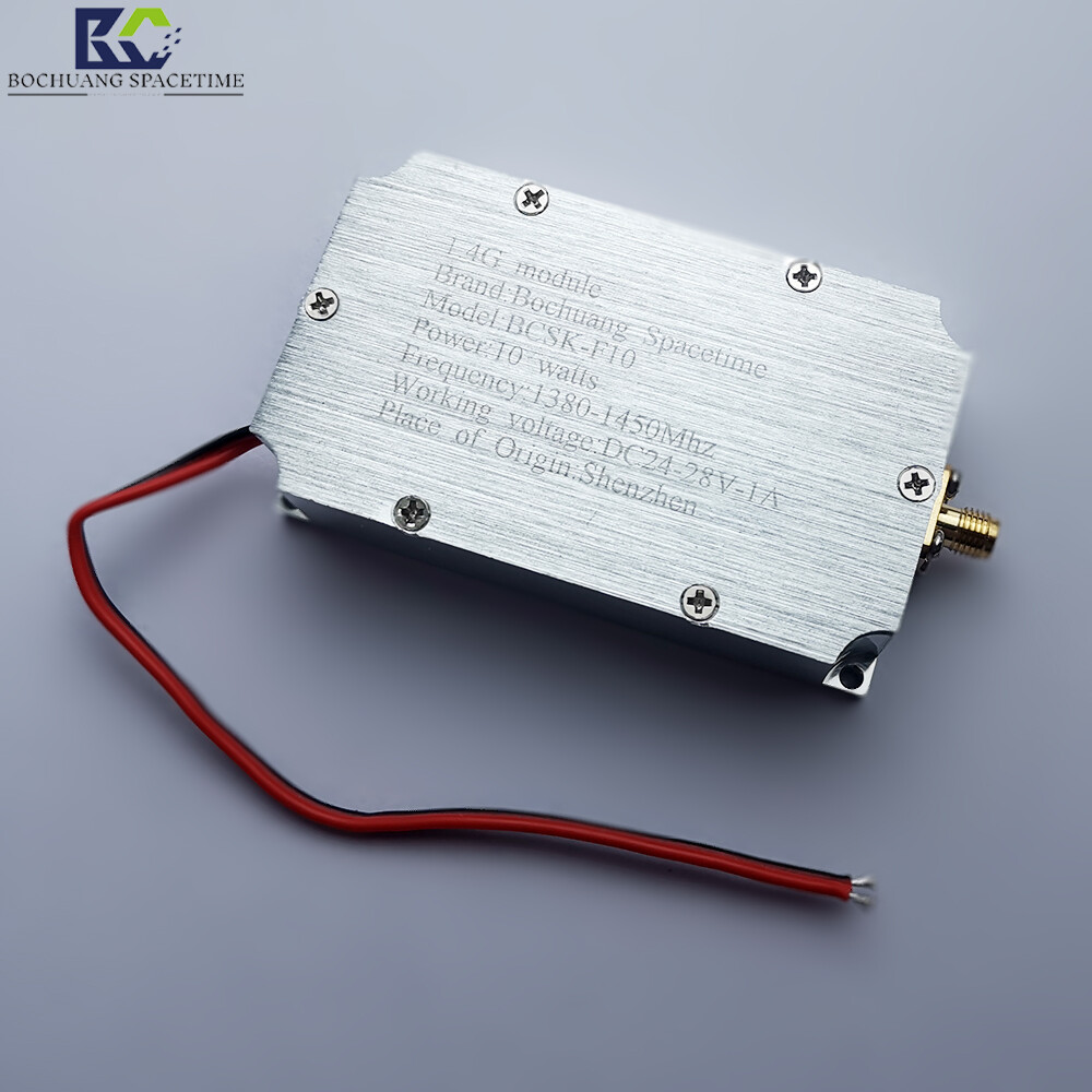 博创时空 BCSK-F10 型1.4GHz 10W射频功放模块 | 适用于无人机反制与FPV信号压制系统